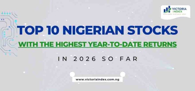 Top 10 Nigerian stocks with the highest year-to-date returns in 2026 so far 8 Top 10 Nigerian stocks with the highest year-to-date returns in 2026 so far